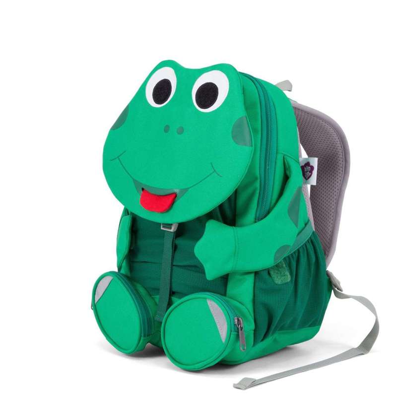 Affenzahn Large Ergonomic Backpack for Children - Frog