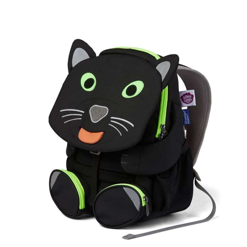Affenzahn Large Ergonomic Backpack for Children - Panther