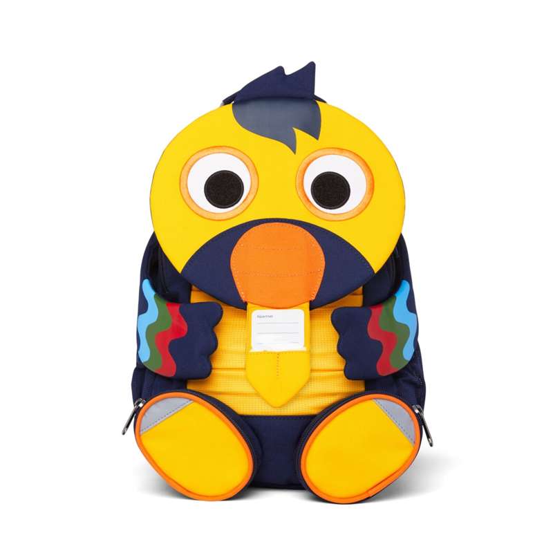 Affenzahn Large Ergonomic Backpack for Children - Toucan