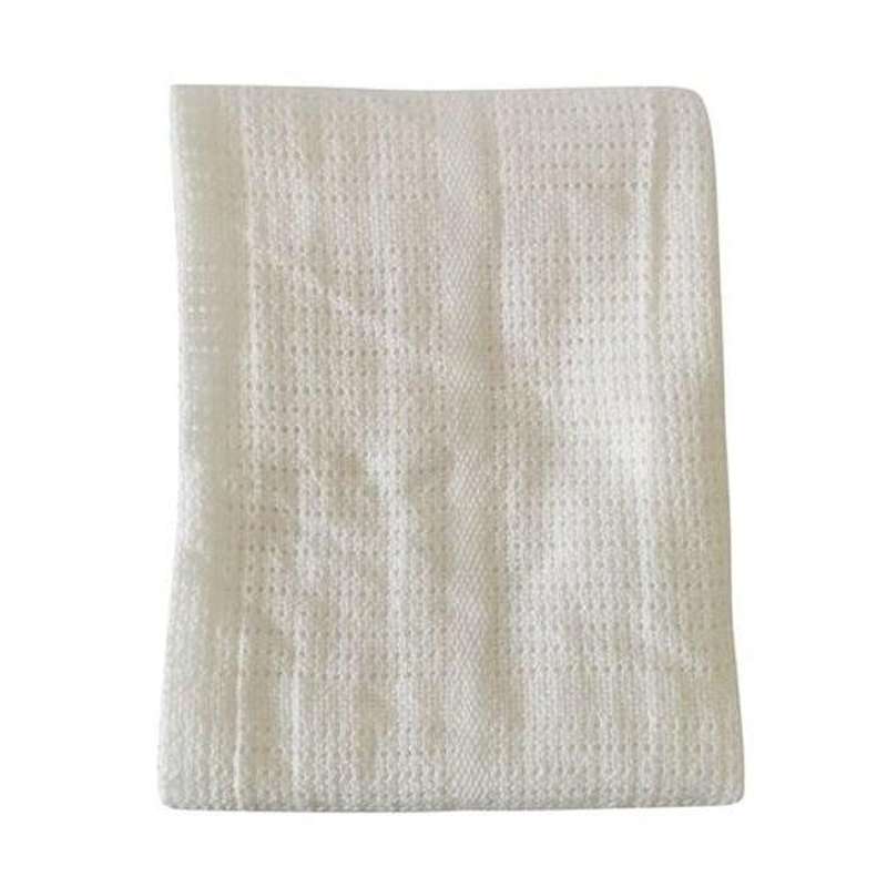Baby Dan Knit Baby Blanket (75x100) - White