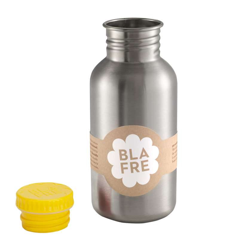 Blafre Stainless Steel Drinking Bottle - 500 ml - Yellow