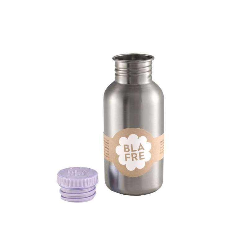 Blafre Steel Drinking Bottle - 500 ml - Purple