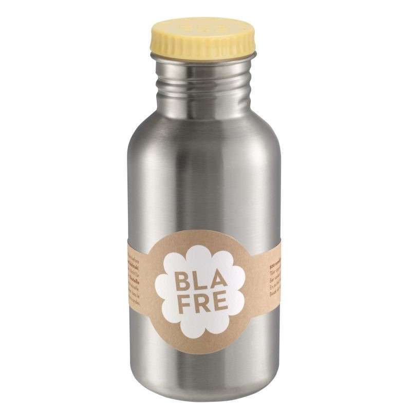 Blafre Stainless Steel Water Bottle - 500 ml - Light Yellow
