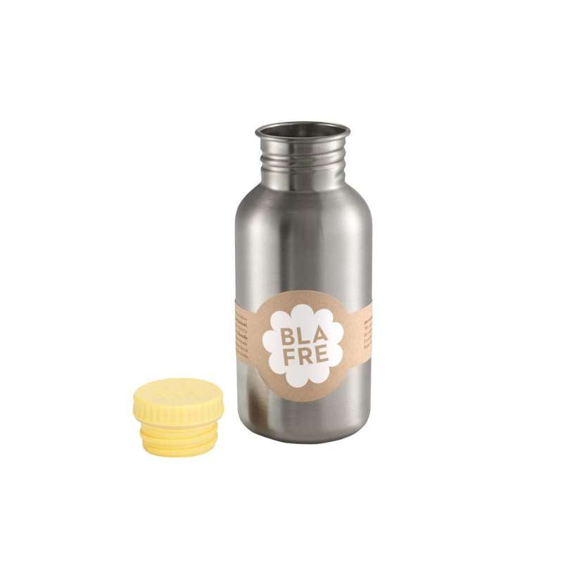 Blafre Stainless Steel Water Bottle - 500 ml - Light Yellow