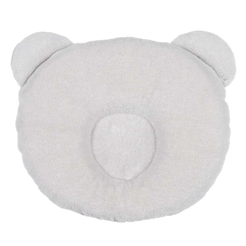 Candide Panda 19x21 cm baby pillow - Light gray