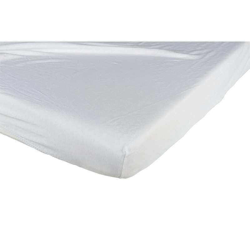 Candide Fitted Sheet jersey 60x120 cm - White