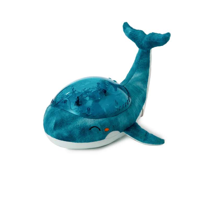 Cloud B Tranquil Whale Sleep Lamp with Light and Sound - Blue