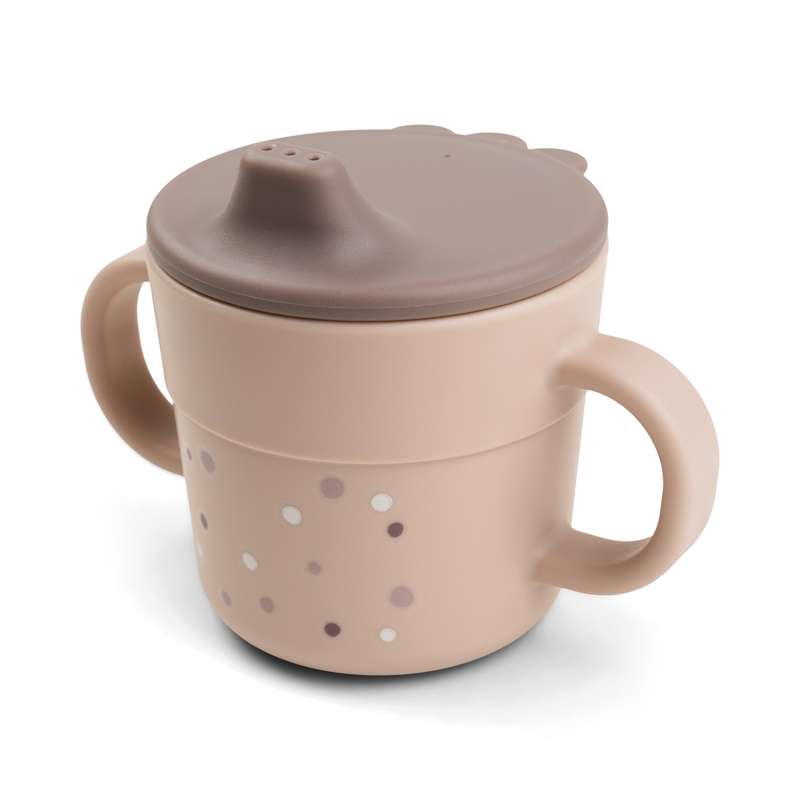 Done by Deer Foodie Sippy Cup - Happy Dots - Powder