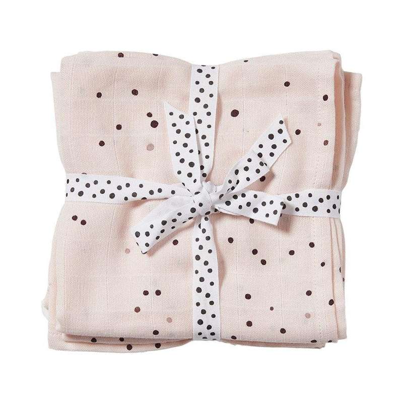 Done by Deer Swaddle 2-pack Dreamy dots - Powder