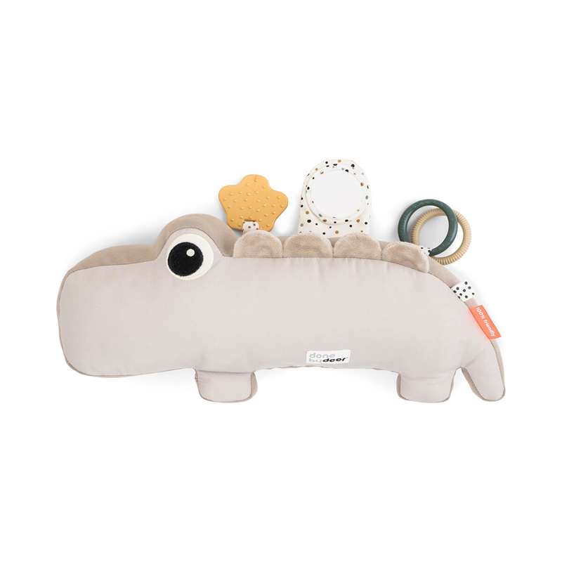 Done by Deer Tummy time activity toy - Croco Sand