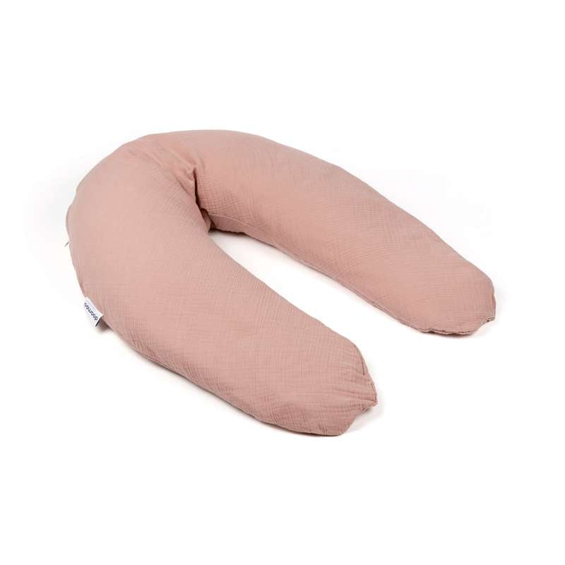 Doomoo Nursing Pillow / Pregnancy Pillow Muslin - Pink