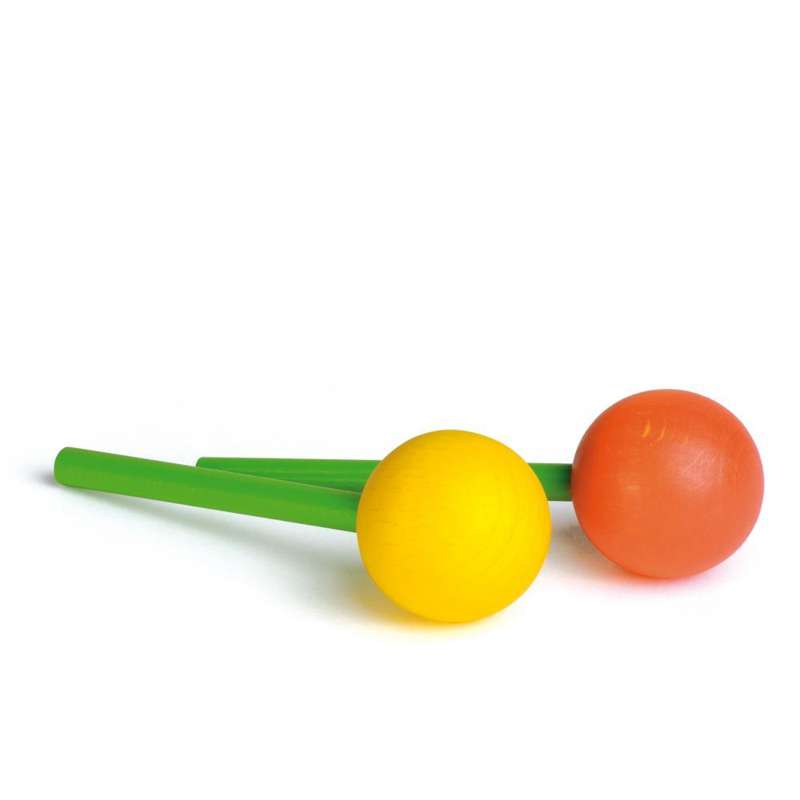 Play food: wooden lollipops