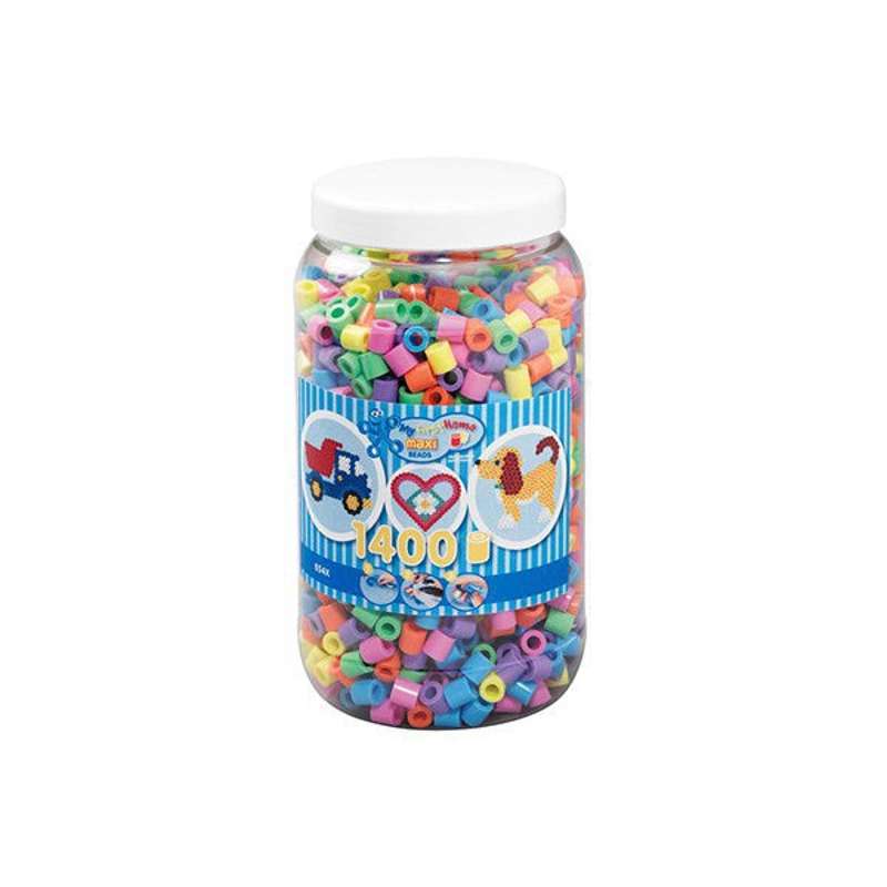 HAMA Maxi Beads - 1400 pieces - Pastel mix (50)
