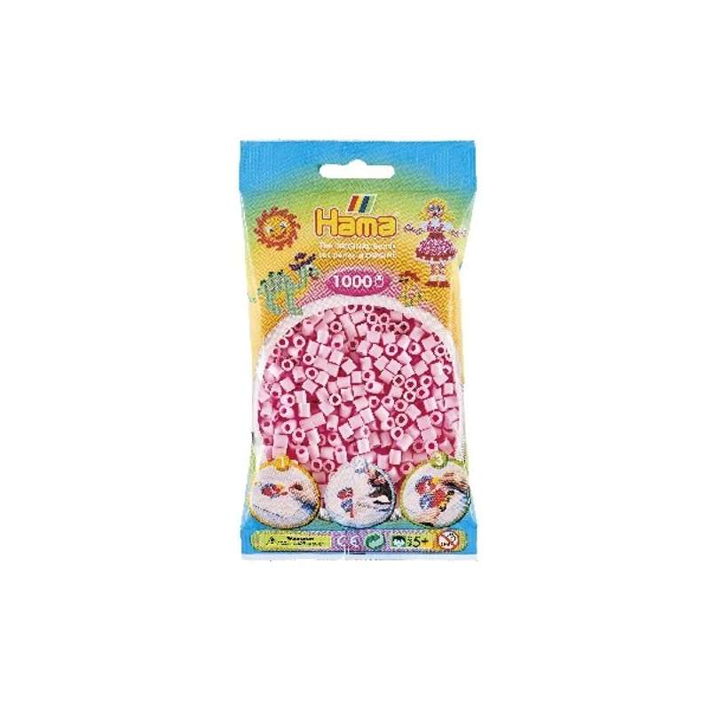 HAMA Midi Beads - 1000 pcs - Pastel Pink (207-95)