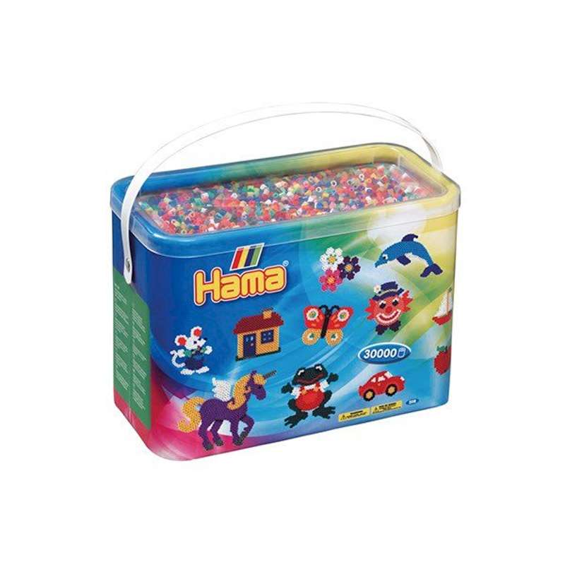 HAMA Midi Beads - 30,000 pcs - 48 Color Mix