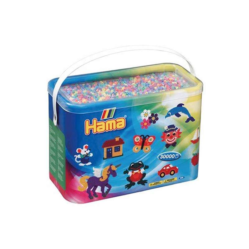 HAMA Midi Beads - 30,000 pcs - Pastel Mix