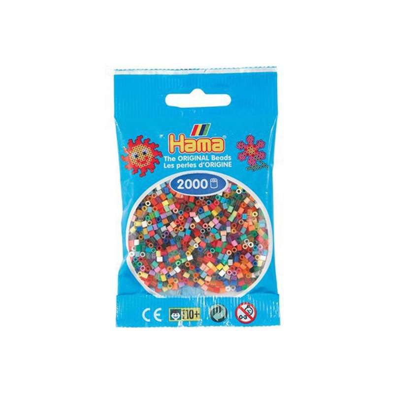HAMA Mini Beads - 2000 pcs. - Mix (501-00)