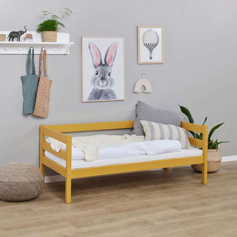 Hoppekids ECO Comfort Junior bed 70x160 - Autumn Yellow