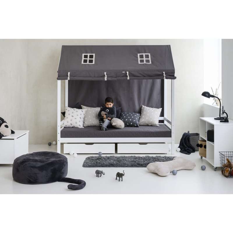 Hoppekids ECO Dream House bed 90x200cm - White