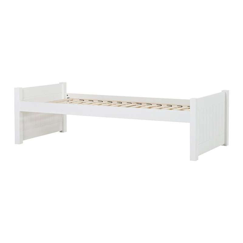Hoppekids NOAH DELUXE Junior bed - 2 medium board - 90x200cm - Flexible insert bottom - White
