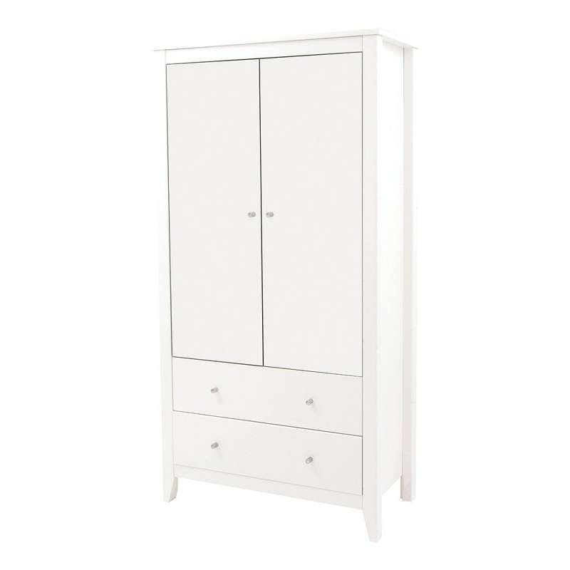 Hoppekids cabinet doors for HANS closet - White