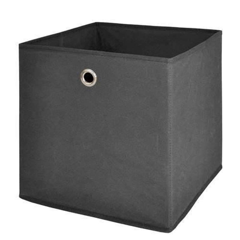Box for room divider - Black/gray