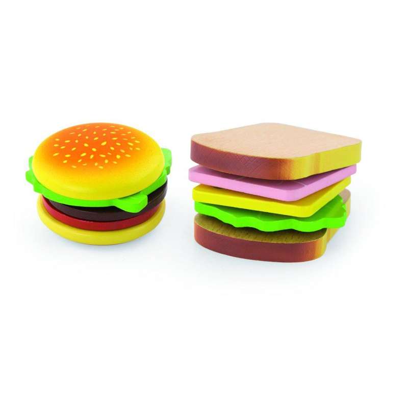 Kid'oh Body Food burger and sandwich set