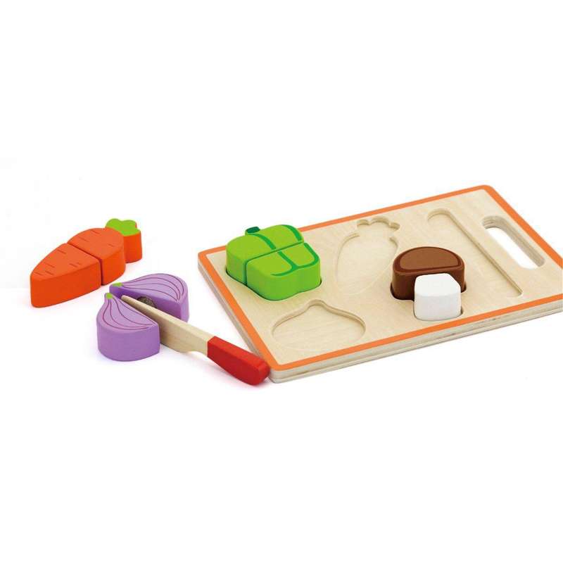 Kid'oh Play Food on Cutting Board - Vegetables