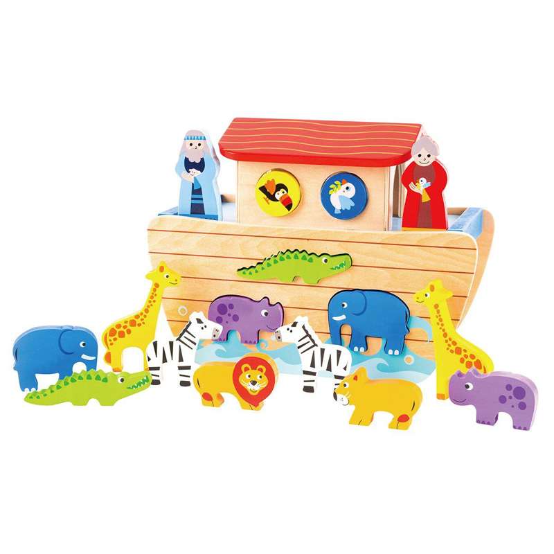 Kid'oh Wooden Toy Noah's Ark