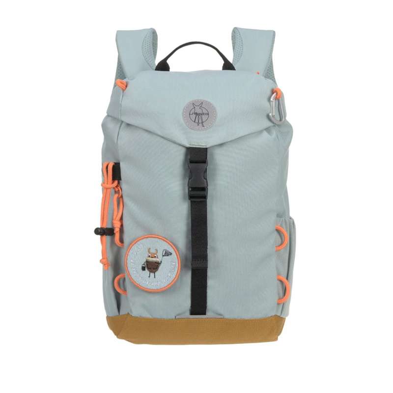 Lässig Children's Backpack with Seat Pad - Light Blue
