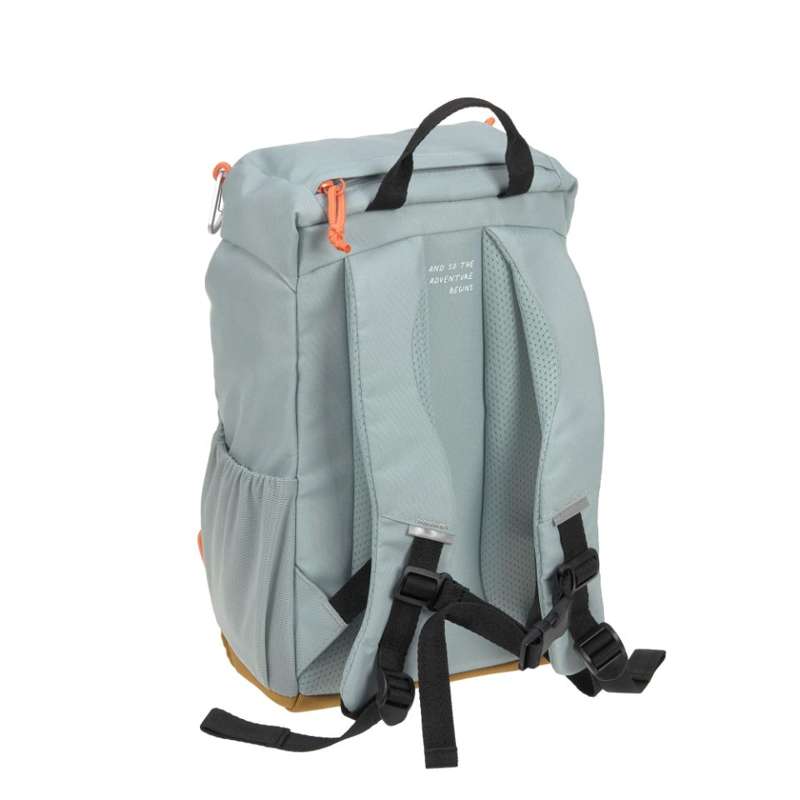 Lässig Children's Backpack with Seat Pad - Light Blue