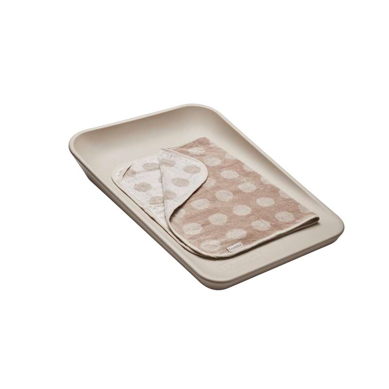 Leander Matty™ changing mat including topper - Cappuccino