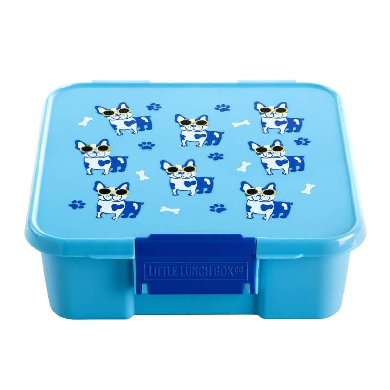 Little Lunch Box Co. Bento 3 Lunch Box - Cool Pup
