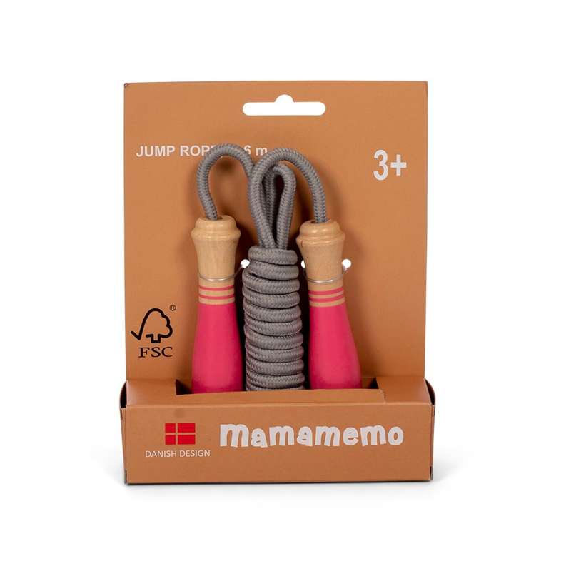 MaMaMeMo Skipping rope, pink