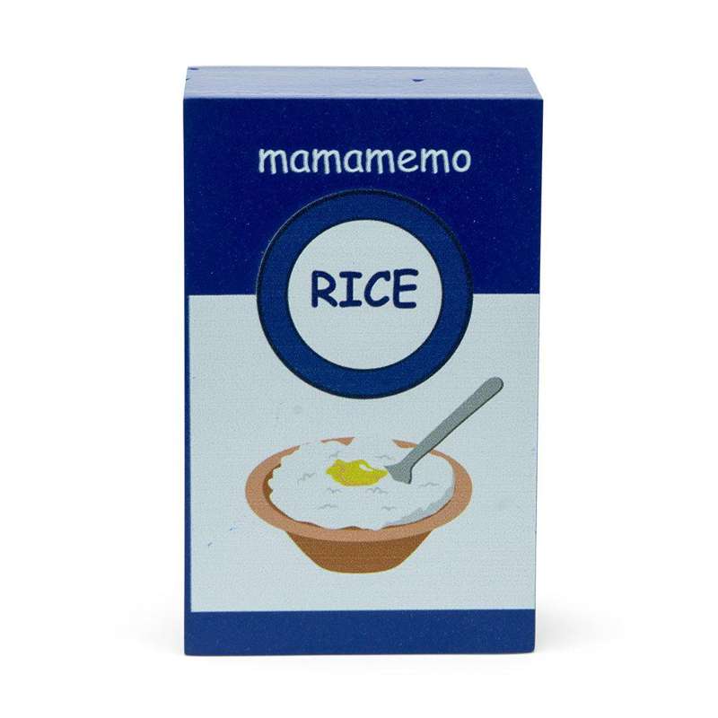 MaMaMeMo Body Food rice pudding package in wood