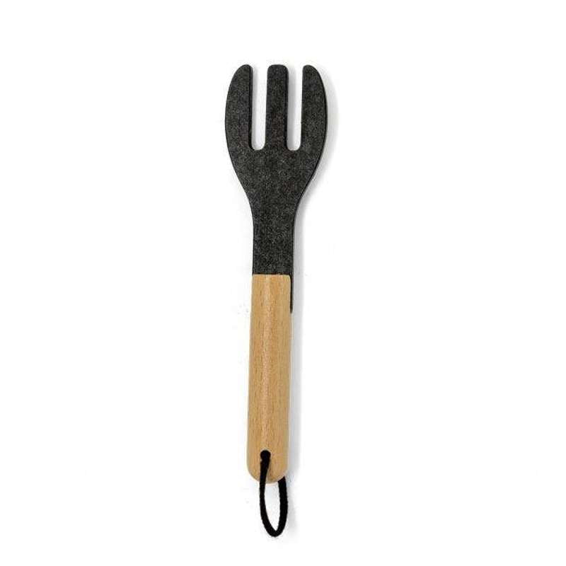 MaMaMeMo Body Food kitchen accessories - wooden palette knife/fork