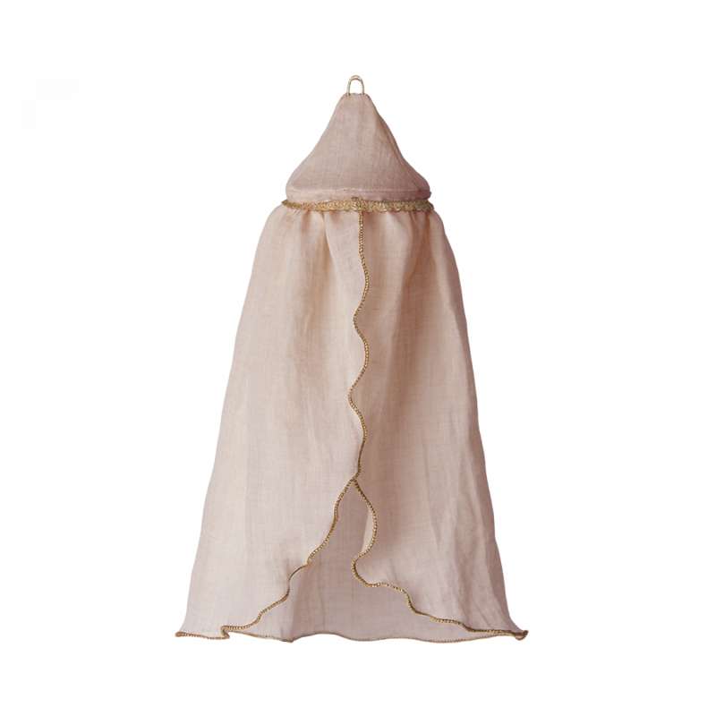 Maileg Miniature Bed Canopy - Pink (32 cm.)
