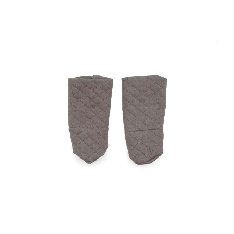 Memories by Asi Doll Clothing (43-46 cm) Quilted Socks - Gray