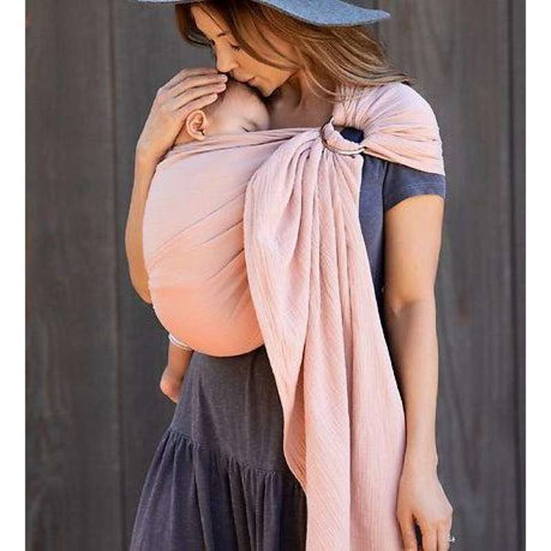 Moby Ring Sling - Rose