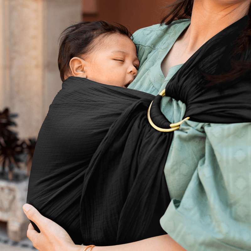 Moby Ring Sling 100% Cotton - Onyx