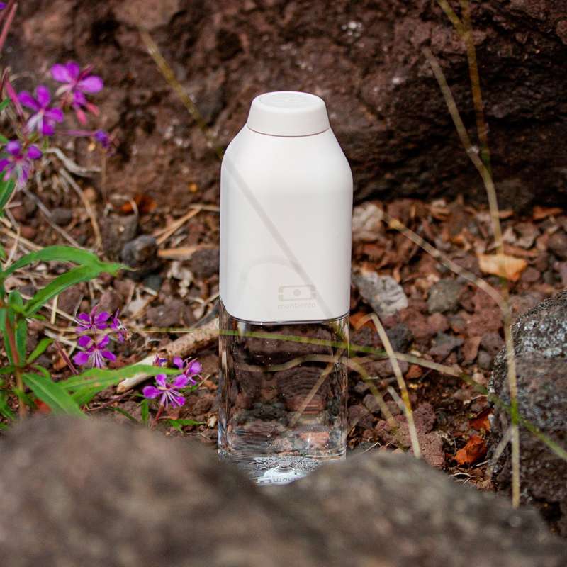 Monbento Positive M Water Bottle - Natural Cream