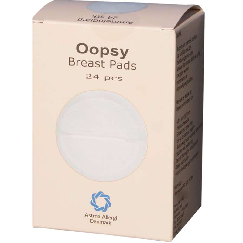 Oopsy Ultra-thin Nursing Pads - Asthma/Allergy certified - 24 pcs.