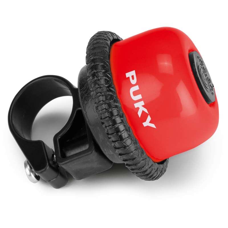 PUKY G 20 - Turning Ring Bell for Balance Bikes and Scooters - Ø20mm - Red