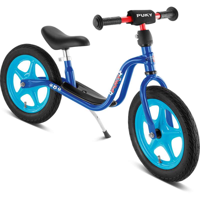 PUKY LR 1 L - Two-wheeled Balance Bike with Kickstand - Blue