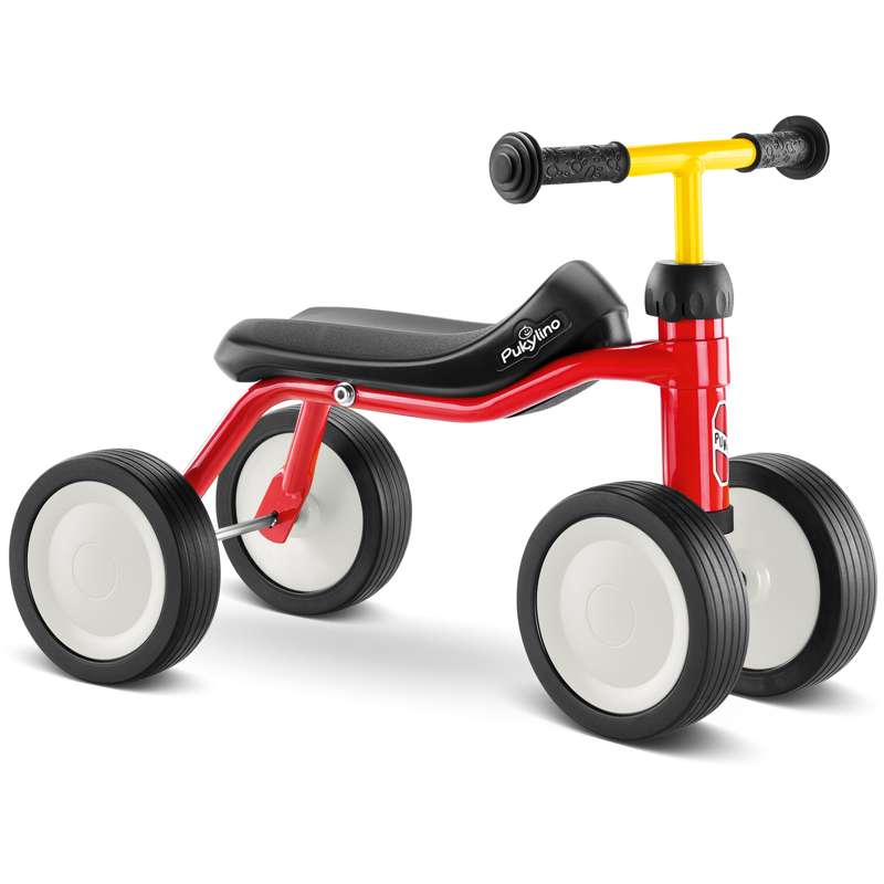 PUKY PUKYlino - Balance bike with 4 wheels - Red