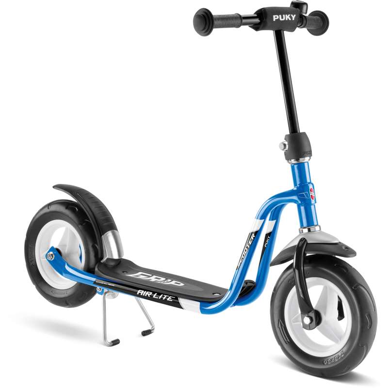PUKY R 03 - Scooter with 2 Wheels and Kickstand - Blue