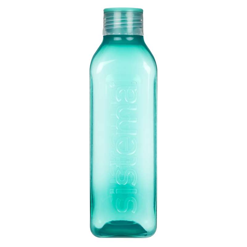 Sistema Water Bottle - Square - 1L - Minty Teal