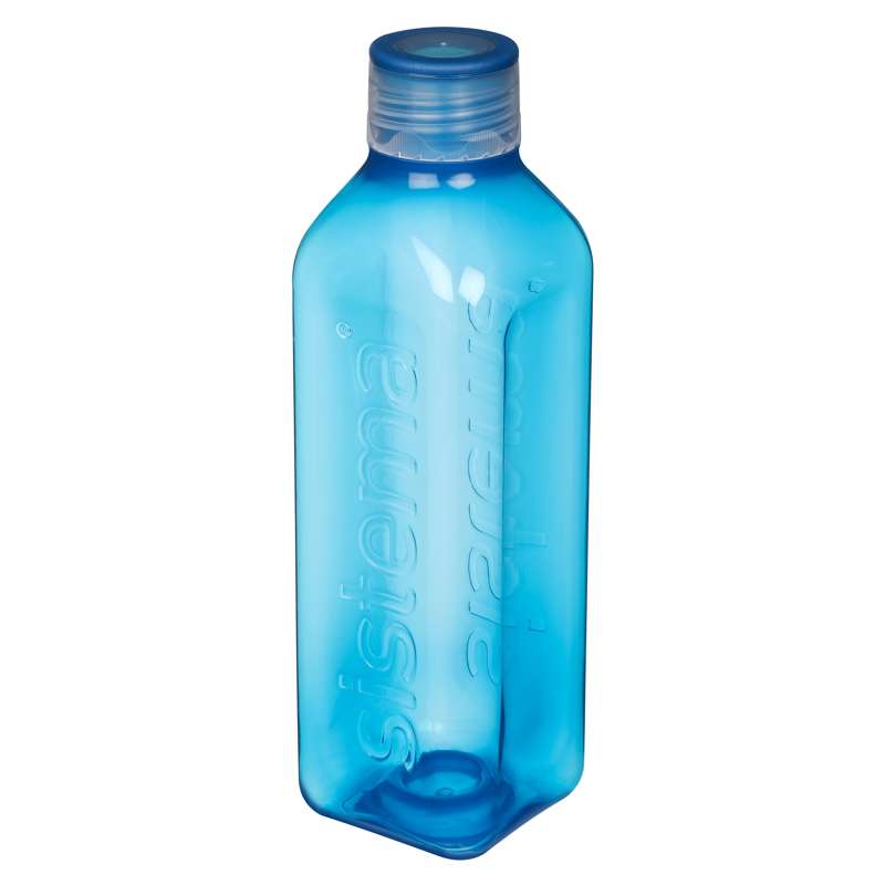 Sistema Water Bottle - Square - 1L - Ocean Blue