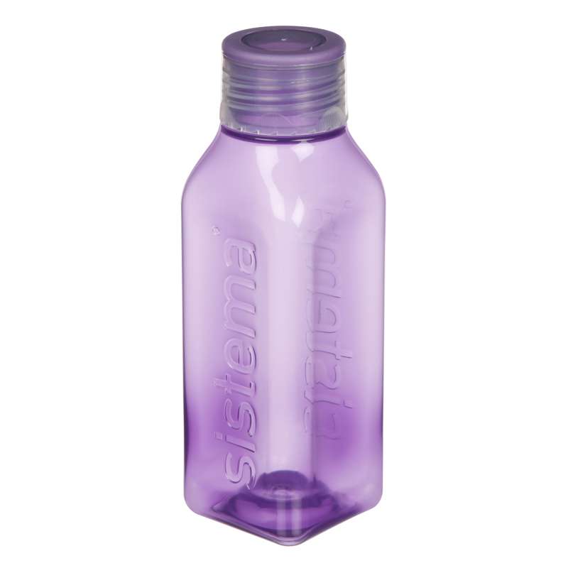 Sistema Water Bottle - Square - 475 ml. - Misty Purple