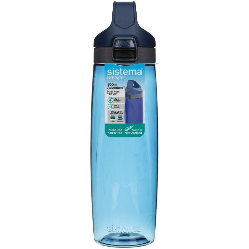 Sistema Water Bottle - Tritan Adventum - 900 ml - Navy